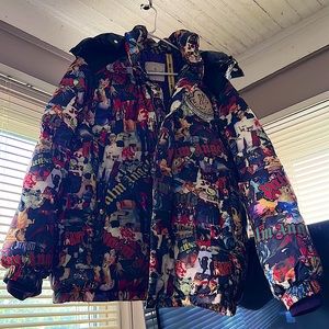 Limit edition Palm Angels (Moncler) puffer coat.